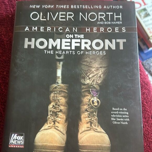oliver north Other - Book Oliver North American Heroes on the Homefront